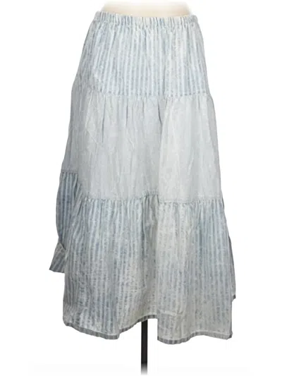 Pre-owned Assorted Brands Denim Skirt In Blue