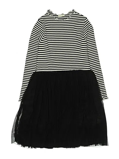 Pre-owned Assorted Brands Kids' Dress In Black