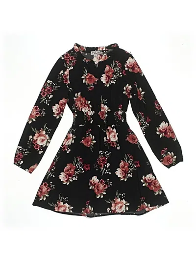 Pre-owned Assorted Brands Kids' Dress In Black
