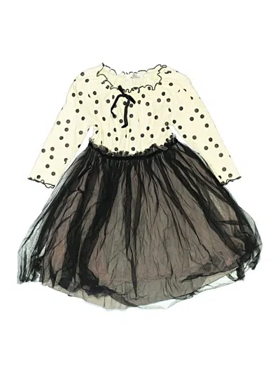 Pre-owned Assorted Brands Kids' Dress In Black