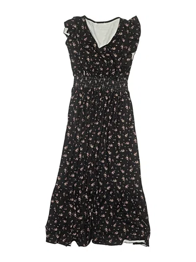 Pre-owned Assorted Brands Kids' Dress In Black