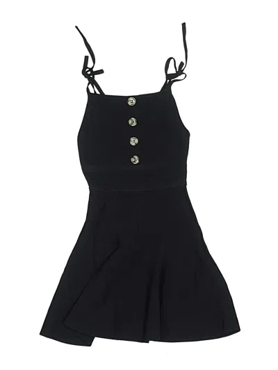 Pre-owned Assorted Brands Kids' Dress In Black