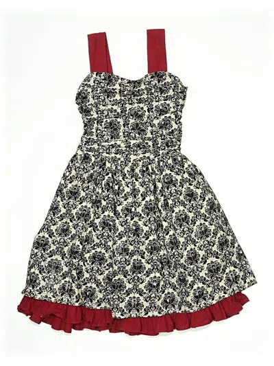 Pre-owned Assorted Brands Kids' Dress In Black