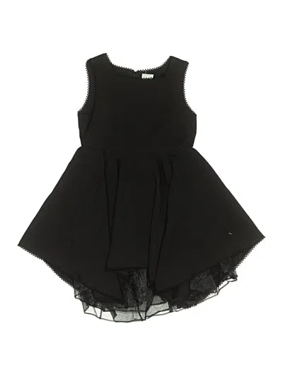 Pre-owned Assorted Brands Kids' Dress In Black