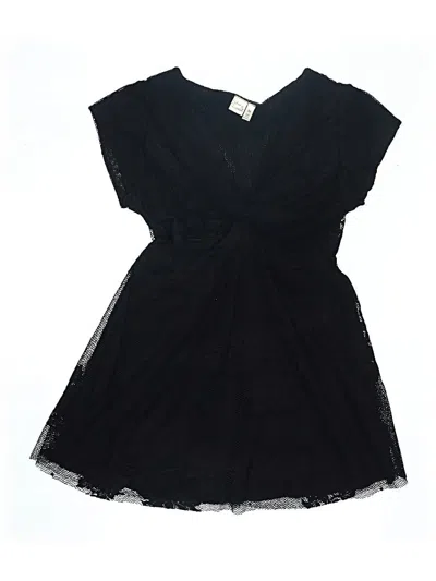 Pre-owned Assorted Brands Kids' Dress In Black