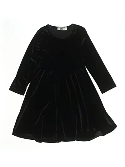 Pre-owned Assorted Brands Kids' Dress In Black