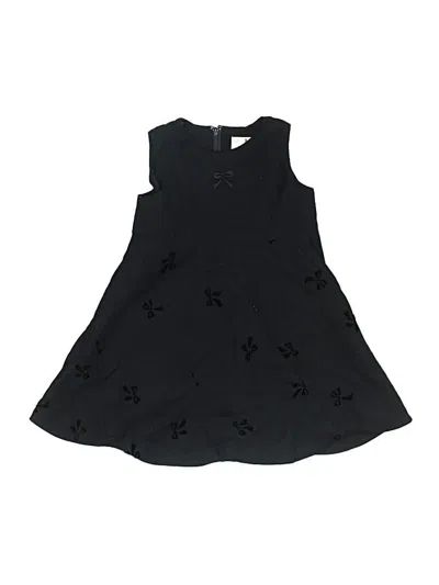 Pre-owned Assorted Brands Kids' Dress In Black