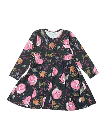 Pre-owned Assorted Brands Kids' Dress In Black