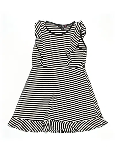 Pre-owned Assorted Brands Kids' Dress In Black