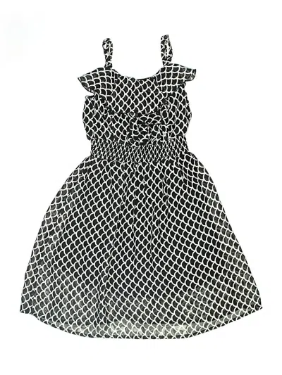 Pre-owned Assorted Brands Kids' Dress In Black