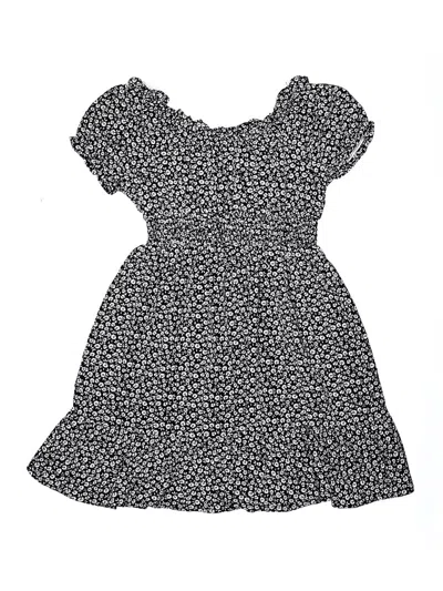 Pre-owned Assorted Brands Kids' Dress In Black