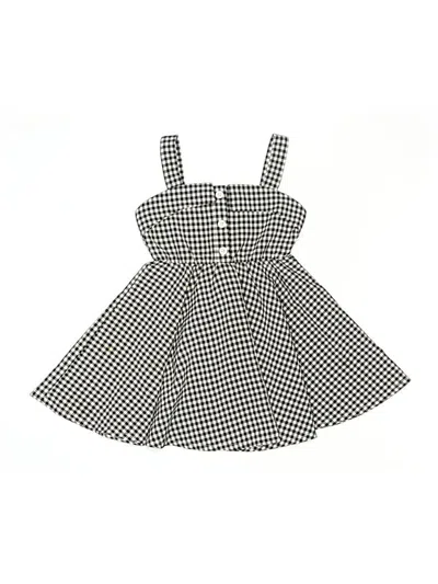 Pre-owned Assorted Brands Kids' Dress In Black