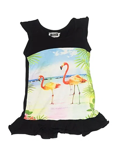 Pre-owned Assorted Brands Kids' Dress In Black