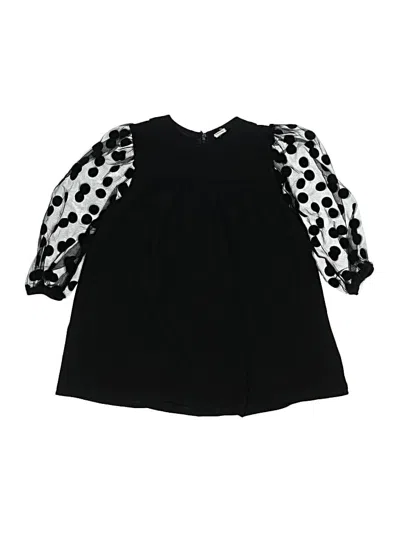 Pre-owned Assorted Brands Kids' Dress In Black