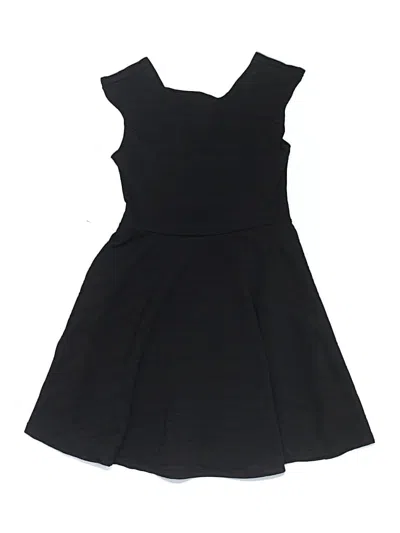 Pre-owned Assorted Brands Kids' Dress In Black