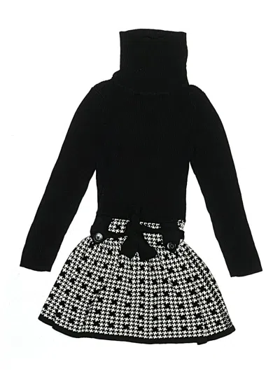 Pre-owned Assorted Brands Kids' Dress In Black