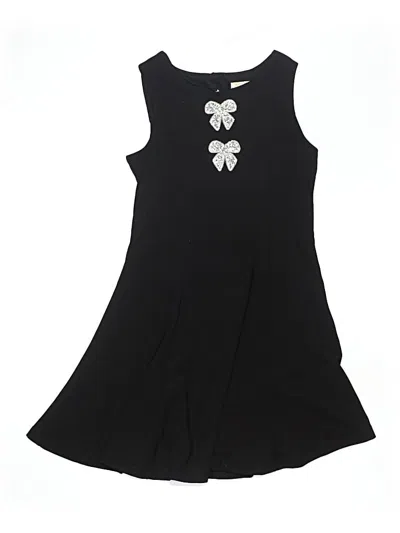 Pre-owned Assorted Brands Kids' Dress In Black