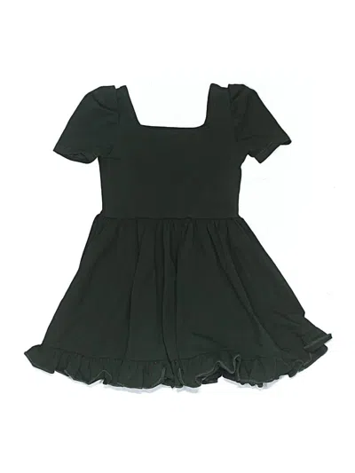 Pre-owned Assorted Brands Kids' Dress In Black