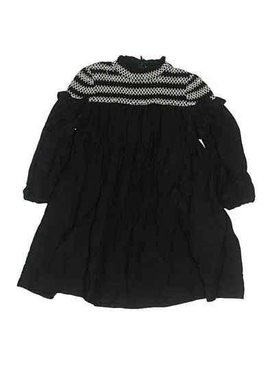 Pre-owned Assorted Brands Kids' Dress In Black
