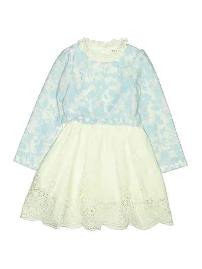 Pre-owned Assorted Brands Kids' Dress In Blue