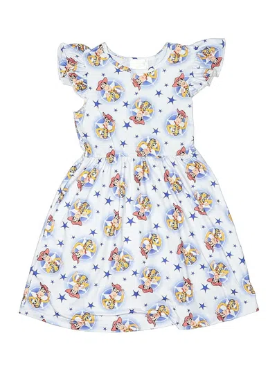 Pre-owned Assorted Brands Kids' Dress In Blue
