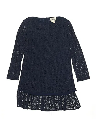 Pre-owned Assorted Brands Kids' Dress In Blue