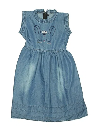 Pre-owned Assorted Brands Kids' Dress In Blue