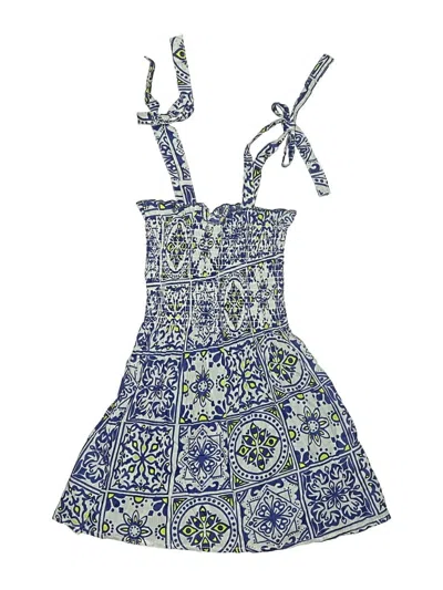 Pre-owned Assorted Brands Kids' Dress In Blue