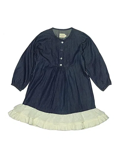 Pre-owned Assorted Brands Kids' Dress In Blue