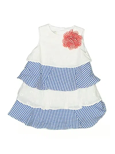 Pre-owned Assorted Brands Kids' Dress In Blue
