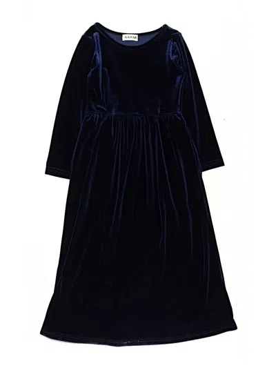 Pre-owned Assorted Brands Kids' Dress In Blue