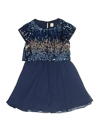 Pre-owned Assorted Brands Kids' Dress In Blue