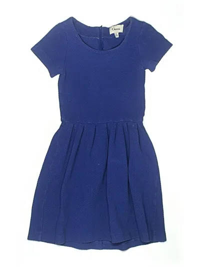 Pre-owned Assorted Brands Kids' Dress In Blue