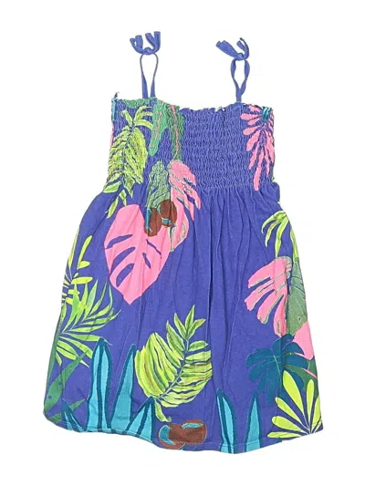 Pre-owned Assorted Brands Kids' Dress In Blue