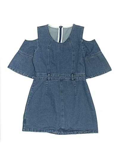 Pre-owned Assorted Brands Kids' Dress In Blue