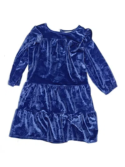 Pre-owned Assorted Brands Kids' Dress In Blue