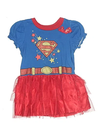 Pre-owned Assorted Brands Kids' Dress In Blue