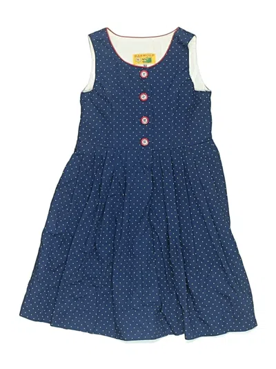 Pre-owned Assorted Brands Kids' Dress In Blue