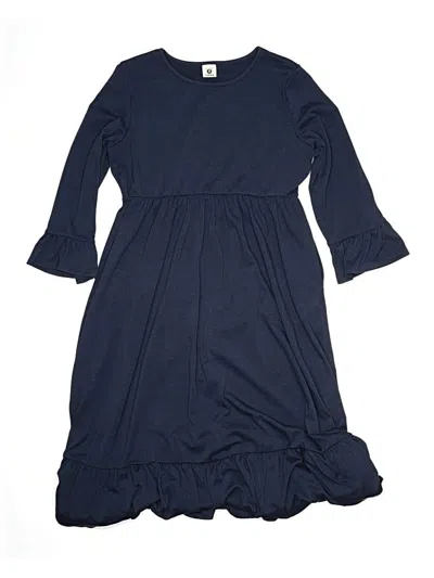 Pre-owned Assorted Brands Kids' Dress In Blue