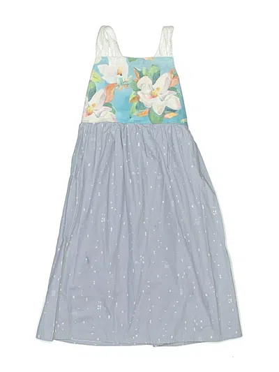 Pre-owned Assorted Brands Kids' Dress In Blue
