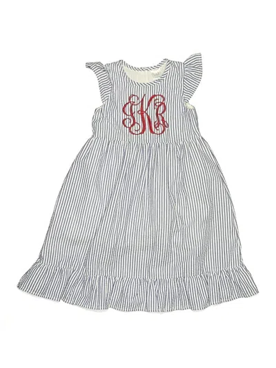 Pre-owned Assorted Brands Kids' Dress In Blue