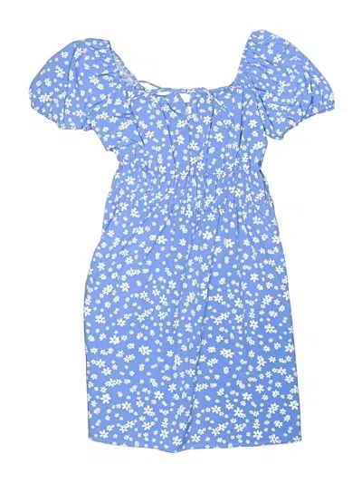Pre-owned Assorted Brands Kids' Dress In Blue