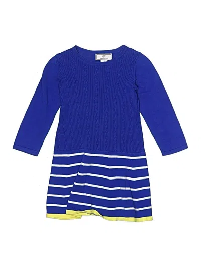 Pre-owned Assorted Brands Kids' Dress In Blue