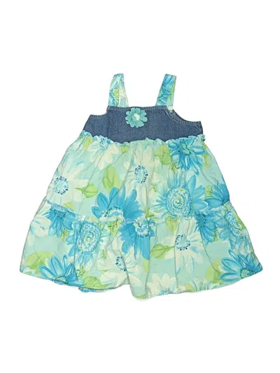 Pre-owned Assorted Brands Kids' Dress In Blue