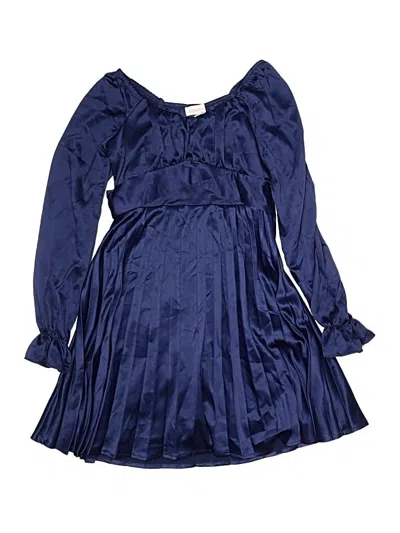 Pre-owned Assorted Brands Kids' Dress In Blue
