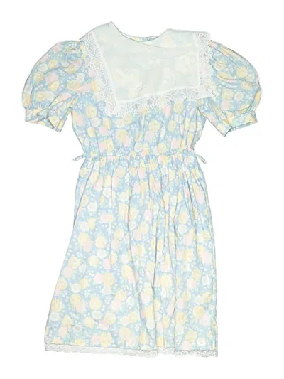 Pre-owned Assorted Brands Kids' Dress In Blue