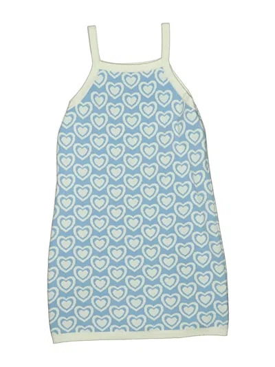Pre-owned Assorted Brands Kids' Dress In Blue