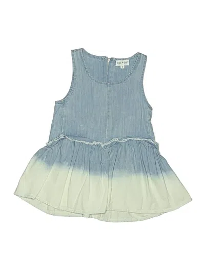 Pre-owned Assorted Brands Kids' Dress In Blue