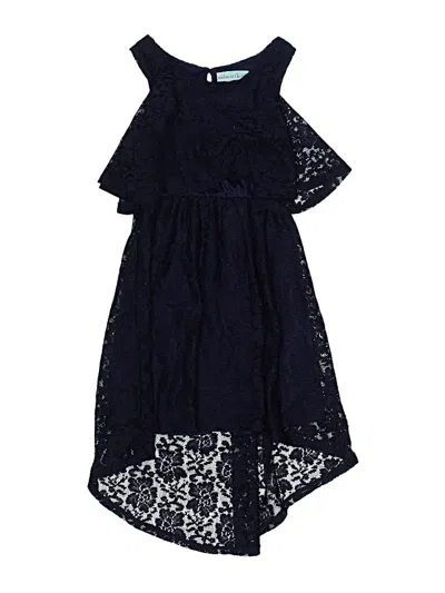 Pre-owned Assorted Brands Kids' Dress In Blue