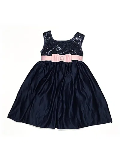 Pre-owned Assorted Brands Kids' Dress In Blue